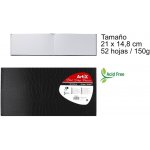 Dibujo Náčrtník Artix 29,7x14,8cm premium pro kresbu 52 listů bílá 150 199 hladký do A4 Artix – Hledejceny.cz