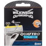 Wilkinson Sword Quattro Titanium Precision 8 ks – Zbozi.Blesk.cz