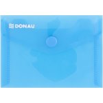 Obálka s drukem Donau průhledná, A7, PP, modrá – Zboží Živě