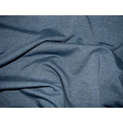 Teplákovina nepočesaná 250 g - Modrá / Jeans metráž - Nejlepší Ceny.cz