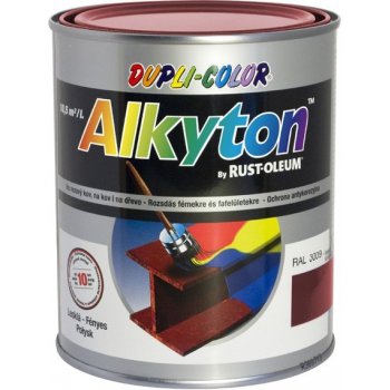 Alkyton RAL 8017 polomatný 0,75 l čokoládová hnědá