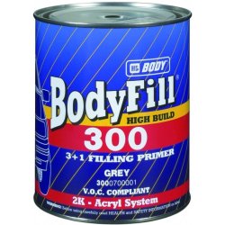 HB BODY 300 FILL 3+1 základový plnič 1l šedý