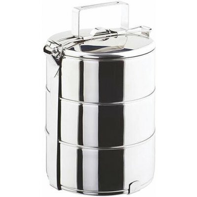 Toro Jídlonosič 3 patra nerez – Sleviste.cz