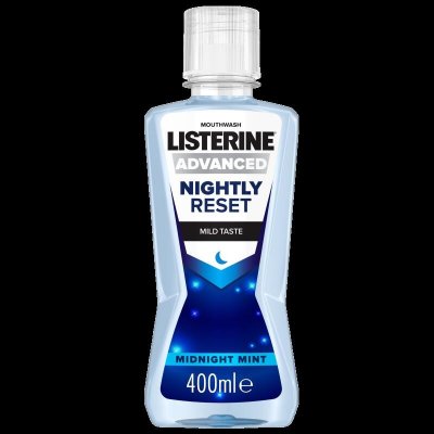 Listerine Advanced Nightly Reset ústní voda 400 ml – Zboží Mobilmania