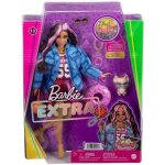 Barbie Extra Dres a doplňky pro basketbalové panenky s domácím mazlíčkem Corgi