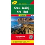 Freytag & Berndt Auto + Freizeitkarte Cres - Losinj - Krk - Rab, Top 10 Tips, Autokarte 1:100.000 – Hledejceny.cz