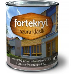 Fortekryl Lazura Klasik 0,7 kg teak