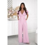 Bicotone dámský elegantní overal 289-20 růžový – Hledejceny.cz