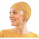Čepice po chemoterapii dámská Canaver 2-vrstvá mango – Hledejceny.cz