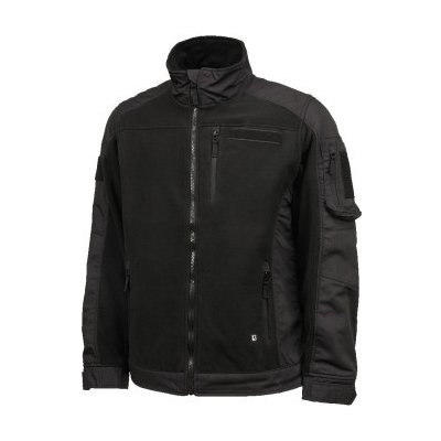 Bunda Brandit Flisová Černá – Zboží Mobilmania