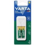 Nabíječka baterií Varta Mini Charger, s bateriemi, 2xAA/AAA 57656 101 451 – Zboží Živě
