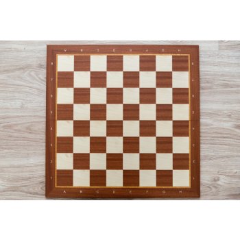 Dřevěná šachovnice Caissa LUX velká Farba: Čerešňová farba