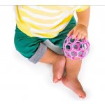 Oball chrastítko RATTLE 10 cm dark pink – Zboží Dáma