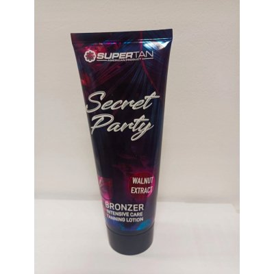Supertan California SECRET PARTY BRONZER Bronzer With Walnut Extract 200 ml – Sleviste.cz