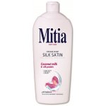 Mitia Silk Satin tekuté mýdlo náhradní náplň 1 l – Zboží Dáma