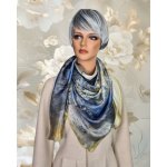 baletka v modrém hedvábný šátek 110 cm hedvábný svět tanečnice – Zboží Dáma