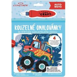 Kouzelné omalovánky CONCORDE, Auto-moto