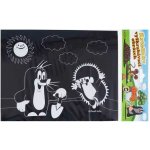 Škrabací Vyškrabovací obrázek Krtek A4 mix druhů 19x26cm – Zboží Dáma