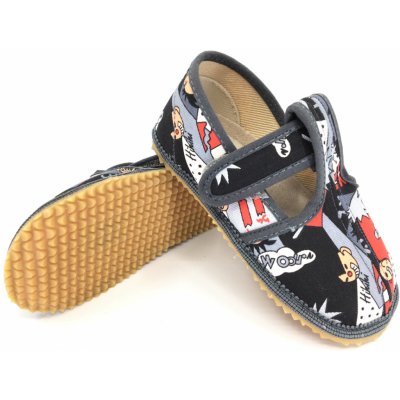 Beda Comics zúžené Barefoot bačkory BF-060010/W/02 – Hledejceny.cz