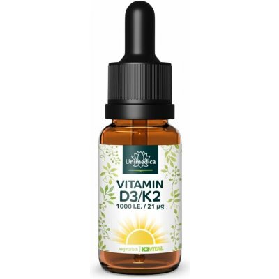 Unimedica Vitamin D3 + K2 K2VITAL kapky 50 ml – Hledejceny.cz