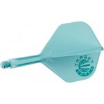 Target Japan K-Flex integrované No2 letky a dlouhé násadky aquamarine modré – Sleviste.cz