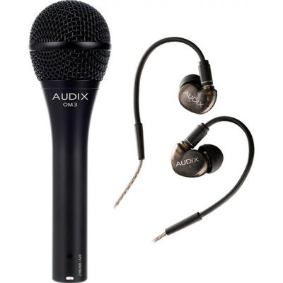 Audix OM3 a sluchátka Audix A10