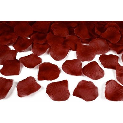 Okvětní lístky růže 500 ks bordó – Zboží Dáma Okvětní lístky růže 500 ks bordó – Zboží Dáma