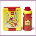 LEGO® Iconic Girl svačinový set láhev a box žlutá červená – Zboží Dáma