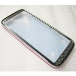 Kryt Nokia 5530 XpressMusic přední bílo-růžový – Zboží Mobilmania