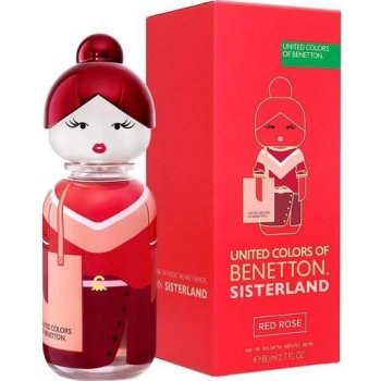 Benetton Sisterland Red Rose toaletní voda dámská 80 ml