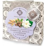 Perlé Cosmetic Natural bambucké máslo s jasmínem a ovsem ručně vyráběné přírodní mýdlo 115 g – Hledejceny.cz