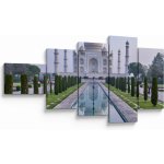 Obraz - Taj Mahal za východu slunce, pětidílný 110x60 cm – Hledejceny.cz