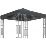 vidaXL Pavilon s pohádkovými světly LED 3x3 m antracitový – Hledejceny.cz