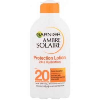 Garnier Ambre Solaire Protection Lotion SPF20 opalovací mléko s hydratačním účinkem 200 ml