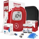 Sinocare Glukometr Safe AQ Smart, 25 proužků, 25 lancet, odběrové pero, taštička