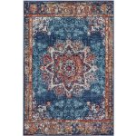 Hanse Home Luxor 105637 Maderno Blue Multicolor modrá – Zboží Dáma