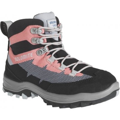 Dolomite dětská outdoorová obuv Steinbock WT GTX pewter grey/coral red – Hledejceny.cz