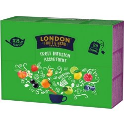 TONY BENNETT Čaj London Fruit Herb ovocný display 80 x 2 g