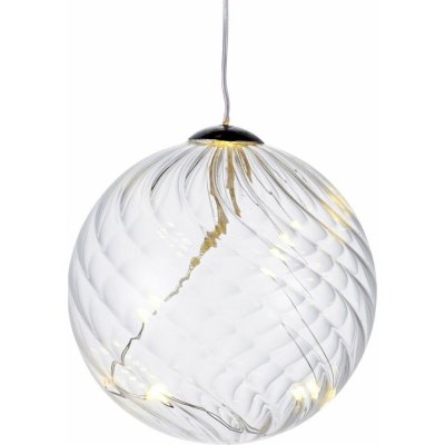 SIRIUS LED světelná dekorace čirá koule 8 cm – Hledejceny.cz