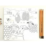 Omalovánka velkoformátová 120x80cm Vánoční betlém 937959 – Zboží Dáma