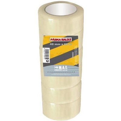 M.A.T. páska balicí 48 mm x 66 m transparantní – Zboží Dáma