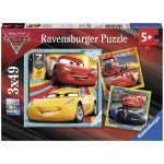 Ravensburger Disney Auta 3: Na závodech 3 x 49 dílků – Sleviste.cz