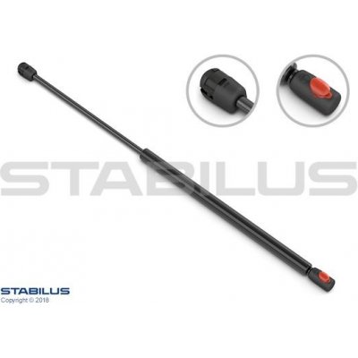 Pneumatická pružina, kapota motoru STABILUS 934259 – Hledejceny.cz