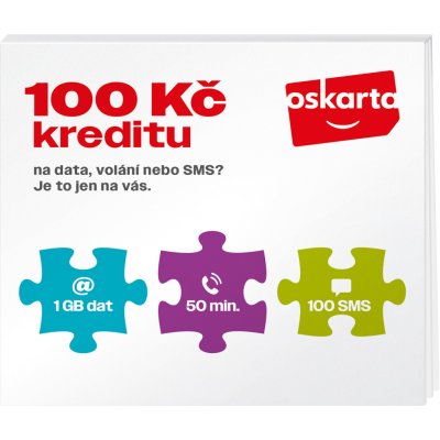 Vodafone Oskarta +100 Kč kredit Forma SIM: Klasická SIM karta – Zboží Živě