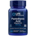 Life Extension Pantothenic Acid 100 vegetariánských kapslí – Hledejceny.cz