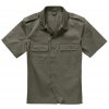 Army a lovecké tričko a košile Košile Brandit US shortsleeve olive