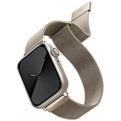 UNIQ strap Dante Apple Watch Series 4/5/6/7/SE 42/44/45mm. Stainless Steel starlight UNIQ-45MM-DANSLGT