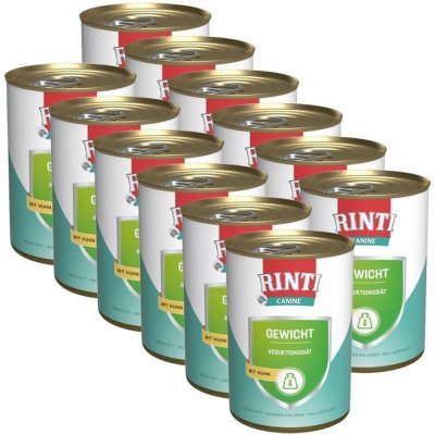 Rinti Canine Weight kuře 12 x 400 g – Hledejceny.cz