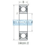 NSK 625 ZZ1MC3 (625-2Z) kuličkové ložisko | Zboží Auto