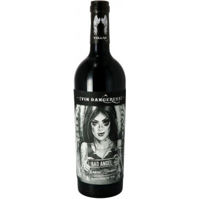 Vignobles Vellas Bad Angel Cabernet Sauvignon 14,5% 0,75 l (holá láhev) – Hledejceny.cz